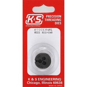 K&S Engineering . KSE Metric Die 2.5mm