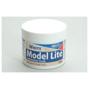 Deluxe Materials . DLM Model Lite Filler (White) 240ml