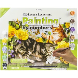 Royal (art supplies) . ROY Kitten Play Junior Paint By Number