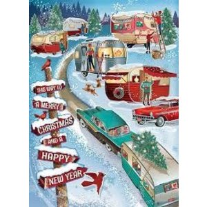 Cobble Hill . CBH Christmas Campers - Puzzle 1000pc