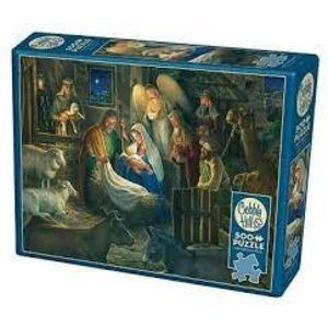 Cobble Hill . CBH Away In A Manger - Puzzle 500pc
