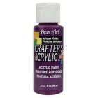 Decoart . DCA DecoArt Crafter’s Acrylic Paint - 2oz AFRICAN VIOLET
