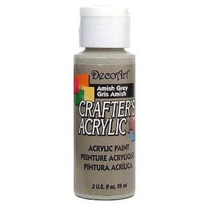 Decoart . DCA DecoArt Crafter’s Acrylic Paint - 2oz AMISH GREY