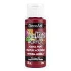 Decoart . DCA DecoArt Crafter’s Acrylic Paint - 2oz CHRISTMAS RED