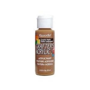 Decoart . DCA DecoArt Crafter’s Acrylic Paint 2oz COUNTRY MAPLE