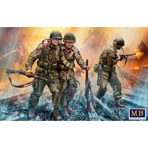 Masterbox Models . MTB 1/35 US Paratroopers 1944