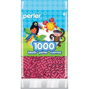 Perler (beads) PRL Perler Striped Bead - Cherry 1000pc