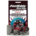 FastEddy . TFE Fast Eddy Axial SCX10 II (V2) Ceramic Sealed Bearing Kit