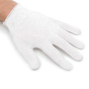 CK Products . CKP White Cotton Glove(Lg) 1Pc