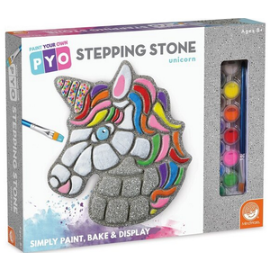 MindWare . MIW Paint Your Own Stepping Stone : Unicorn