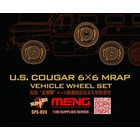 Meng . MEG 1/35 US Cougar 6x6 MRAP Wheel Set