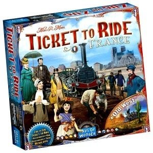 Days of Wonder . DOW Ticket to Ride: France/Old West Map #6