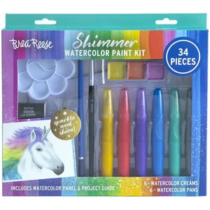 Brea Reese . BRR Brea Reese Watercolor Shimmer Paint Kit