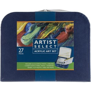 Pro Art . PAT Artist Select Acrylic Art Set 27/Pkg