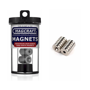 Magcraft Magnets . MFM 0.5” X 0.15” X 0.125” Rare Earth Ring Magnet (12)