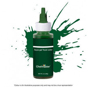 Chefmaster . CHF Chefmaster - Forest Green Gel 2.3oz