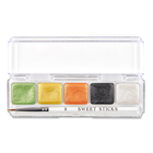 Sweet Sticks . SWT Edible Art Paint - Mini Metallic Palette - Jungle