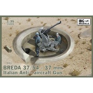 IBG Models . IBG 1/35 Breda 37/54 - 37mm Italian Anti-Aircraft Gun