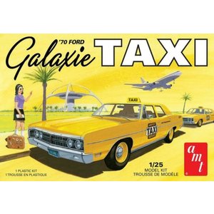 AMT\ERTL\Racing Champions.AMT 1/25 1970 Ford Galaxie Taxi