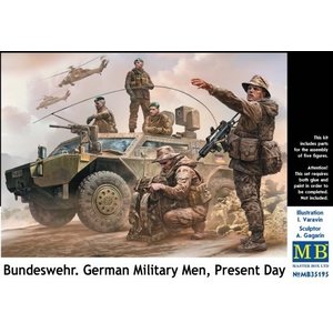 Masterbox Models . MTB 1/35 Bundeswehr German Military Men Present Day (5)