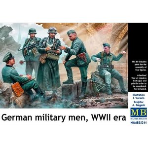 Masterbox Models . MTB 1/35 German Military Men WWII