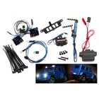 Traxxas . TRA Traxxas Mercedes LED light set, complete with power supply (contains headlights, tail lights, roof lights, & distribution block)