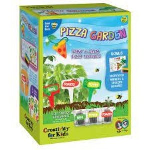 Creativity for kids . CFK Pizza Garden Kit