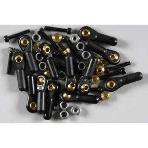 Du Bro Products . DUB 4-40 Heavy Duty Ball Links (12)