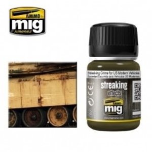 Ammo of MIG . MGA Streaking Grime for US Modern Vehicles (35ml)