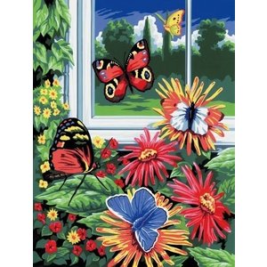 Royal (art supplies) . ROY Butterflies  Painting By Numbers