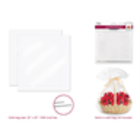 Craft Decor . CDC Clear Basket Cello Bags 2 Pack And Twist Ties 22x25