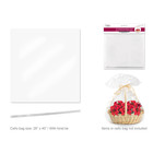 Craft Decor . CDC Clear Basket Cello Bags With Twist Tie 28x40