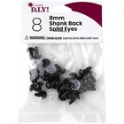 Cousins Corporation . CCA Shank Back Solid Eyes 8mm 6/Pkg