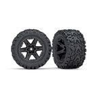 Traxxas . TRA Traxxas Tires & Wheels, Assembled, Glued (2.8') (Rustler 4X4)