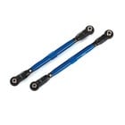 Traxxas . TRA Traxxas Toe links, Wide Maxx (TUBES, 6061-T6 aluminum (blue-anodized))