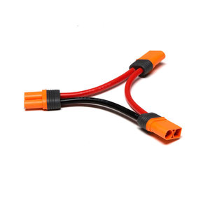 Spektrum . SPM Series Harness: IC5 Battery with 4" Wires, 10 AWG