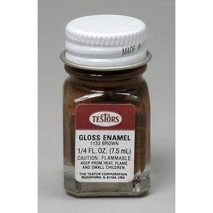 Testors Corp. . TES ENAMEL 1/4OZ LIGHT BROWN