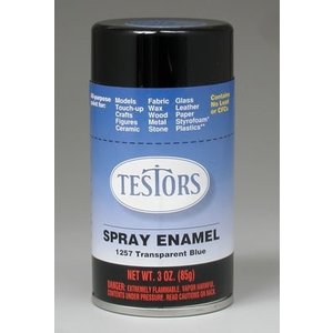 Testors Corp. . TES Spray 3 Oz Tran Blue