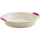 Trudeau . TDU Round Cake Pan Confetti Fuchsia 9”