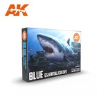 A K Interactive . AKI Blue Essential Colors Set