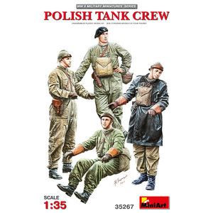 Miniart . MNA 1/35 Polish Tank Crew