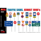 Miniart . MNA 1/35 Kuwait's 1990 Traffic Signs