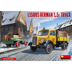 Miniart . MNA 1/35 L1500S German 1.5t Truck