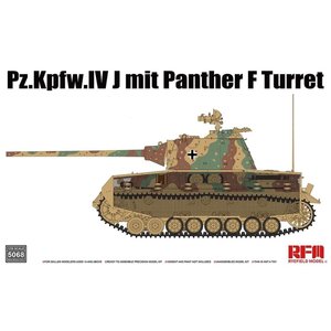 Rye Field Model . RFM 1/35 PZ.KPFW.IV J Mit Panther f Turret