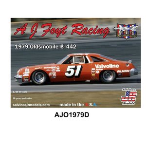 Salvinos Jr Models . SJM 1/24 Aj Foyt Racing 1979 Oldsmobile 442