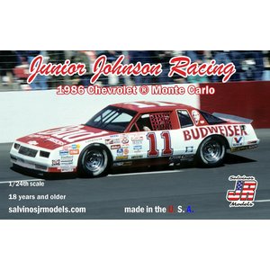 Salvinos Jr Models . SJM 1/24 Jj Racing 1986 Monte Carlo D. Waltrip