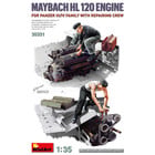 Miniart . MNA 1/35 Maybach HL 120  Engine for Panzer III / IV Family w/ Repair Crew