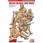 Miniart . MNA 1/35 British Soldiers Tank Riders Special Edition