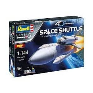 Revell of Germany . RVL 1/144 Space Shuttle w/Booster 40th Anniversary