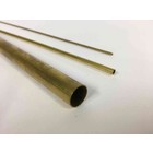 K&S Engineering . KSE ROUND BRASS TUBE 1/8 X 12''